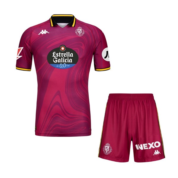 Camiseta Real Valladolid Tercera equipo Niño 2024-25